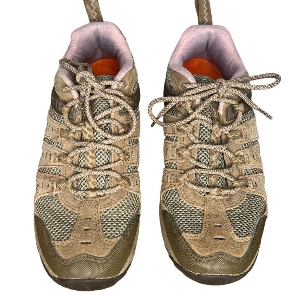 Merrell Keepsake Sneakers Otter/Lilac Womens 8M Hiking Walking Athletic Shoes